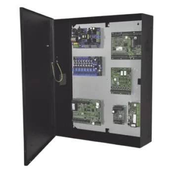 Gabinete de seguridad integrada / Acero 16 AWG / Backplane extraíble / 4 baterías 12VDC/7Ah / Compatible Mercury y socios líderes