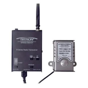 Intercomunicador Inalámbrico UHF / Alcance 2 km (1.2 mi) / 2 Watts / 10 Canales / Espaciado 12.5 kHz / Bocina 1000 mW