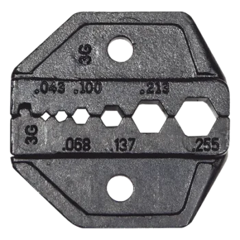 Matriz Ponchadora / Acero Alto Carbono Templado / RG58 RG59 RG62 RG174 / 59 g (2.1 oz)