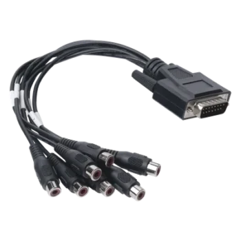 Adaptador de Audio / 7 Entradas / Compatibilidad 8 Canales / Diseño Compacto