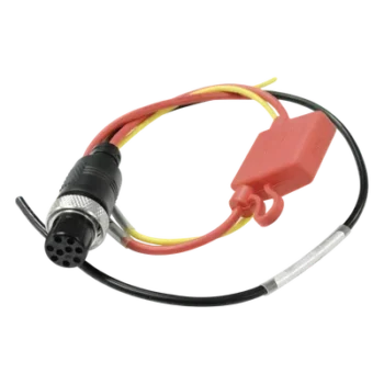 Cable de Alimentación para DVR Móvil / Entrada 12-24V DC / Conector Aviación YL16-9 Macho / Longitud 1.5 m (4.9 ft) / Doble Aislamiento / Resistente a Vibraciones
