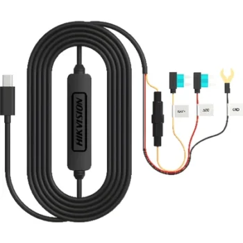 Convertidor Buck DC-DC / Entrada 12-24V DC / Salida 5V Type-C / Protección Batería 11.3V / Cable 3.4 m (11.2 ft) / Rango Térmico -20°C a 65°C