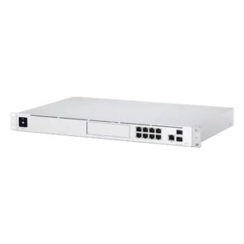Gateway UniFi / 8 Puertos Gigabit / 2 Puertos 10G SFP+ / Rack 1U / NVR con Bahía HDD / IDS-IPS 3.5 Gbps