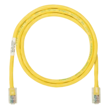 Cable de Parcheo UTP / Cat 5e / 24 AWG / 1.52 m (5 ft) / T568A / Amarillo
