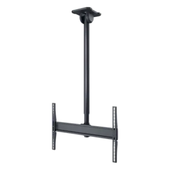 Soporte de Techo Universal / Pantallas 43" a 90"+ / Carga 150 lb (68 kg) / Extensión 39.59" a 63.21" (1006-1606 mm) / Rotación 360° / Inclinación +20°/-5° / Techos Planos