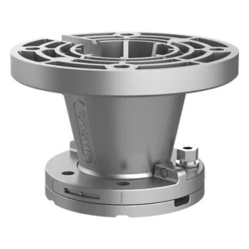 Montaje de Techo Tipo Tubo / 10 cm de Largo / 3.94 in / Aluminio / 121.2 x 98 mm / 1.21 kg