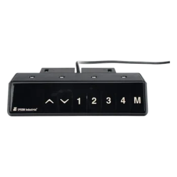 Control para Escritorio de Altura Ajustable / Memoria 4 Posiciones / Elevación 38 mm/s / Rango 600 a 1250 mm (2 a 4.1 ft) / Sensor Anticolisión / Certificaciones CE, UL, cUL, SAA, BIFMA