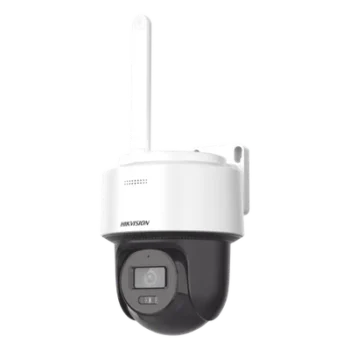 Cámara Domo PT IP / 4 Megapixel / Dual Light 30 m (98.4 ft) / AcuSense / Autoseguimiento Humanos / Audio Bidireccional / IP66