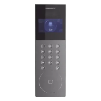 Videoportero IP Multiapartamento / 1080p HD / Reconocimiento Facial IA / Pantalla 4.3' / 5,000 Rostros / 25,000 Tarjetas / IP65 / 500 Departamentos / 9 Frentes de Calle