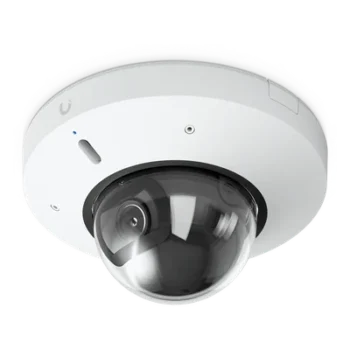 Cámara IP Mini Domo / 4K 8 Megapixel / Visión Nocturna IR 20 m (65.6 ft) / Audio Bidireccional / IK08 / IP66 / PoE+