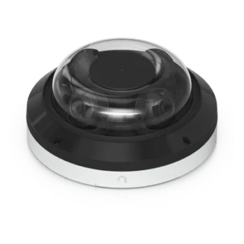 Cámara Multisensor IP / 32 MP (4×8 MP) / 4 Lentes Ajustables / Zoom Óptico 2.33× / IR 20 m (65.6 ft) / AI Multi-TOPS / PoE++ / IP66 IK10