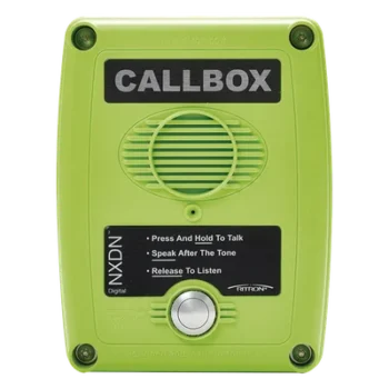 Callbox Digital NXDN / UHF 450-470 MHz / Gabinete Policarbonato / Alimentación Dual / Antena Interna / 1 Canal