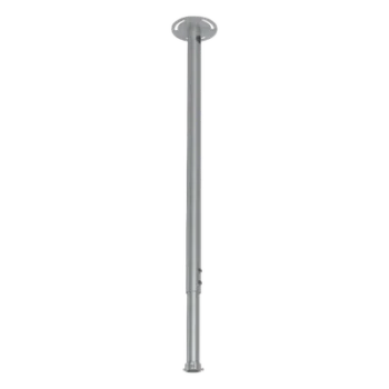 Montaje de Techo Telescópico para PTZ / Acero Inoxidable / 1500-2500 mm (4.9-8.2 ft) / 10.85 kg / Plateado