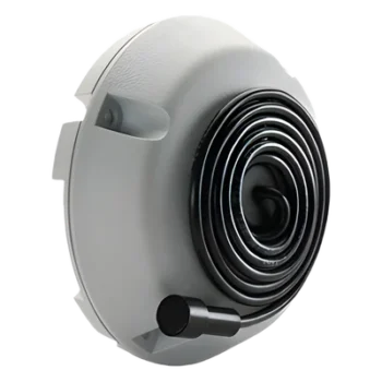 Micrófono Omnidireccional / Captación 9 m (29.5 ft) de Diámetro / Montaje en Techo Alto / Alimentación 12 VCC / Cableado hasta 300 m (984.3 ft)