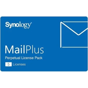 Licencias de Servidor de Correo / 5 Cuentas Permanentes / Migración entre NAS / Alta Disponibilidad / Hasta 21,000 Usuarios