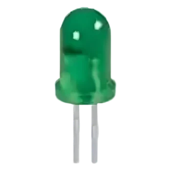 LED Verde / 568 nm / T-1 3/4 (5 mm) / Difuso / 3.5V a 14V / -40°C a +70°C