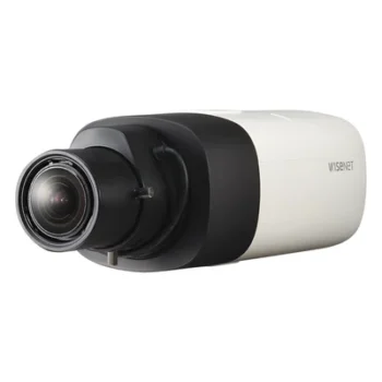 Cámara de red tipo box / 2 MP / WDR 150 dB / H.265 & WiseStream II / Estabilización digital / Detección facial / Doble microSD 512 GB