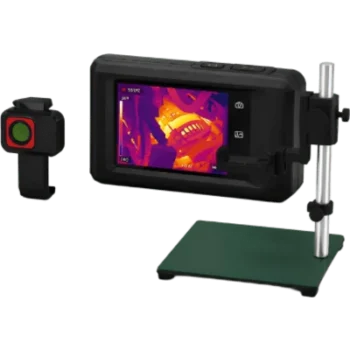 KIT POCKET2 LENTE MACRO BRACKET - Cámara Termográfica Portátil Lente 3.5 mm (256 × 192) / WiFi / IP54 / Memoria interna 16 Gb / Hasta 4 Horas de Funcionamiento Continuo