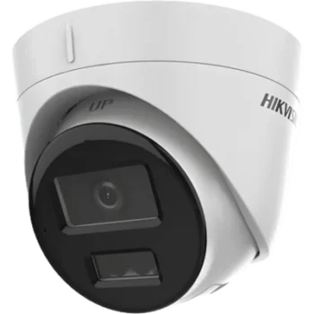 Cámara Turret IP / 4 Megapixel / Dual Light 30 m (98.4 ft) / Lente 2.8 mm / AcuSense Lite / Audio Integrado / IP67 / PoE