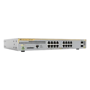 Switch PoE+ Administrable Capa 3 / 16 Puertos Gigabit / 2 SFP / 247 W / 26.8 Mpps / 1U Rack