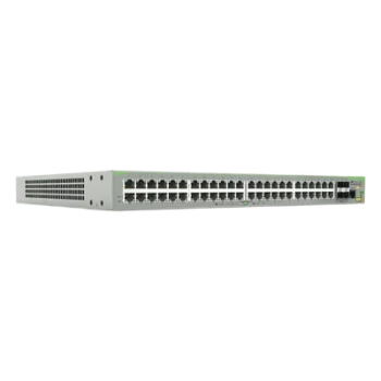 Switch PoE+ Administrable Capa 3 / 48 Puertos 10/100Mbps / 4 SFP Gigabit / 375W PoE+ / 17.6Gbps / 1.42x17.32x13.58 pulgadas