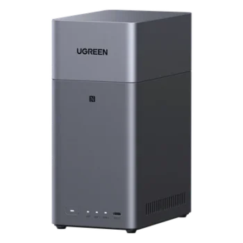 NAS de 2 Bahías / Procesador RK3576 / 4 GB DDR5 / HDMI 4K / USB-C 3.2 Gen 1 / Gigabit Ethernet / RAID 0/1-JBOD