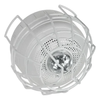 Protector de Rejilla Anti-Vandalismo / 8.55"x8.55"x6.23" (217x217x158 mm) / Alambre Acero Calibre 9 / Montaje Superficie Techo / Uso Interior