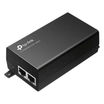 Inyector PoE+ / 30W / Gigabit 802.3af/at / 2 Puertos 10/100/1000 Mbps / Alcance 100 m (328 ft) / Plug and Play