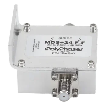 Protector RF Coaxial / 75 Ohm / +24VDC / F Hembra / 300 MHz - 2.5 GHz / 50W