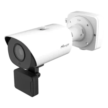 Cámara LPR 4MP / Sensor CMOS 1/1.8" / Zoom Óptico 4X 8-32mm / IR 50 mts (164 ft) / ANPR hasta 40 mts / Cobertura 2 carriles / IP67 IK10 / PoE+ / H.265