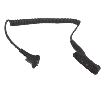 Cable adaptador de audio / Bodycam a radio Motorola APX7000 / Compatible XMRX2 y XMRX5 / Conectores revestidos de goma