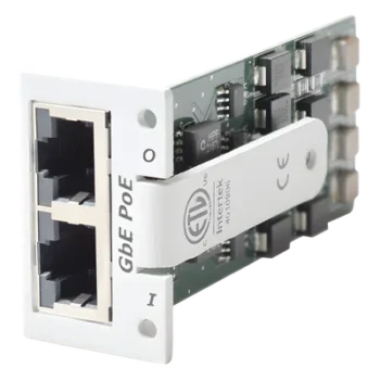 Módulo Protector PoE / Ethernet 10/100/1000 Mbps / 11 VCC / Pines 1,2 y 3,6 / 3 pF / Para Chassis TCPXH Rack 19"