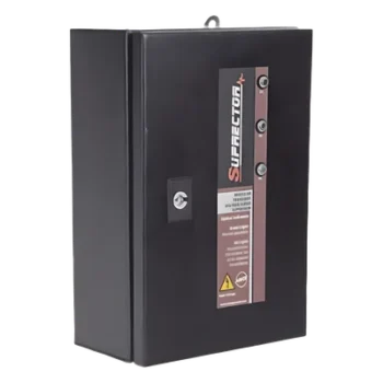 Supresor de Picos Clase B / 127/220 Vca / 2 Fases / 60 kA / Protección L-L / NEMA 4 / 30x20x12 cm (12x8x5 in)