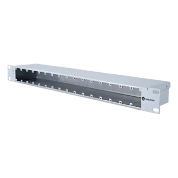 Chassis de Aterrizaje / 16 Módulos Ethernet/Gigabit / Rack 19" / -40 a 85°C / 1.58x0.28x0.15 ft
