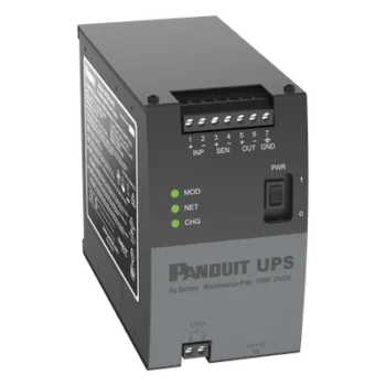 UPS Industrial / 100 Watts / 24 Vcd / Ultracondensadores / Riel DIN / -40 a 60 °C (-40 a 140 °F)