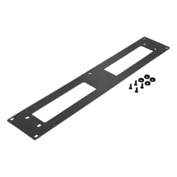 Tapa Frontal para Repetidor / Aluminio Calibre 11 / 2U Rack / Interior / Radios Series 102 y 302