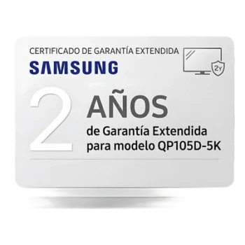 Extension de garantia para pantallas profesionales modelo QP105D-5K