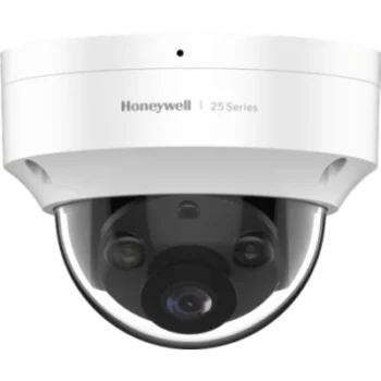 Cámara Domo IP / 2 MP / Lente Fijo 2.8 mm / Color 24/7 Dual-Light 30 m / WDR 80 dB / IP66 IK10 / PoE / NDAA