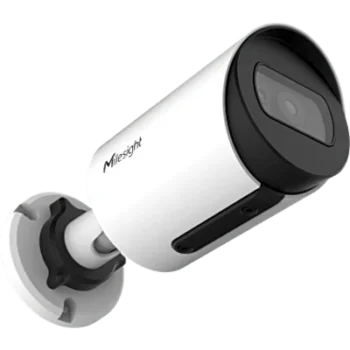 Cámara de Red Bala Motorizada AI / 5 Megapíxeles (2592x1944) / Lente Motorizada 7~22mm / WDR 120dB / IR 50 m / IP67 + IK10 / H.265+ / Análisis de Video VCA 2.0 / Detección de Rostros / Conteo de Objetos / NDAA