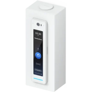 Caja de Conexión Color Blanco para Lectores Profesionales UniFi Access y Doorbell, Montaje en Superficie Plana, Compatible con Conduit de 3/4”