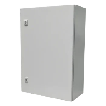 Gabinete de Acero para Intemperie / IP66 / IK10 / 500 x 700 x 250 mm / Placa Trasera Galvanizada / Cerradura con Llave