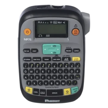 Impresora Etiquetadora Portátil Industrial / 0.75 in (1.91 cm) Ancho Máx / 180 dpi / Teclado QWERTY / LCD Retroiluminada