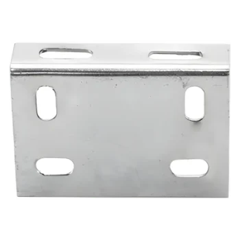 Placa Salida a Tubo / Acabado Electro Zinc / Compatible 1/2' a 2' / Abrazadera Tipo U