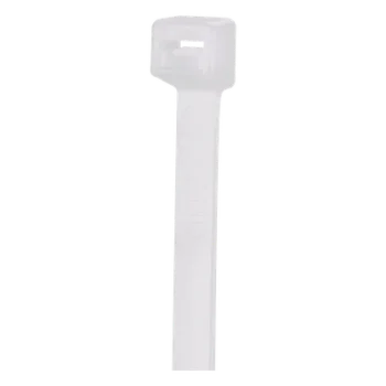 Cincho de Nylon / 200 mm (6.6 ft) x 2.5 mm / Tensión 80 N / Rango -40°C a 85°C / Plenum AH-2 / UV Resistente / Paquete 100 pz