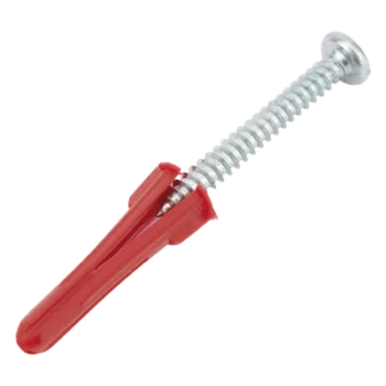 Kit de Fijación / Taquetes de Doble Expansión 1/4" / Tornillos 10 x 1 1/2" (38 mm) / Carga 60 kg / 20 Piezas