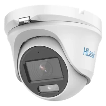 Cámara Turret TURBOHD / 2 Megapixel / Color 24/7 / Luz Blanca 20 m (65.6 ft) / Ángulo 102° / Micrófono Integrado / IP66