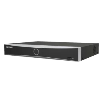 NVR IP / 12 Megapixel (4K) / 8 Canales / 8 Puertos PoE+ / Reconocimiento Facial / AcuSense / 1 Bahía HDD / HDMI 4K / PoE Extendido 300 m (984.3 ft)