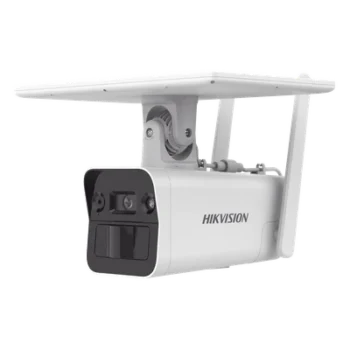 Kit Solar IP Autónomo / 4 Megapixel / Doble Detección Radar + PIR / IR 10 m (32.8 ft) / 4G con SIM / Audio Bidireccional / IP67 / Autonomía 11 Días