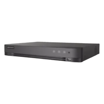 DVR Pentahíbrido / 4 Canales TURBOHD + 2 Canales IP / 3K Lite 5 Megapixel / Audio Bidireccional Coaxitron / Reconocimiento Facial / AcuSense / 1 Bahía HDD 10 TB