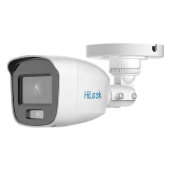 Cámara Bala TURBOHD / 2 MP 1080p / Color 24/7 / Lente 2.8 mm 102° / Luz Blanca 20 m (65.6 ft) / IP66 / Policarbonato